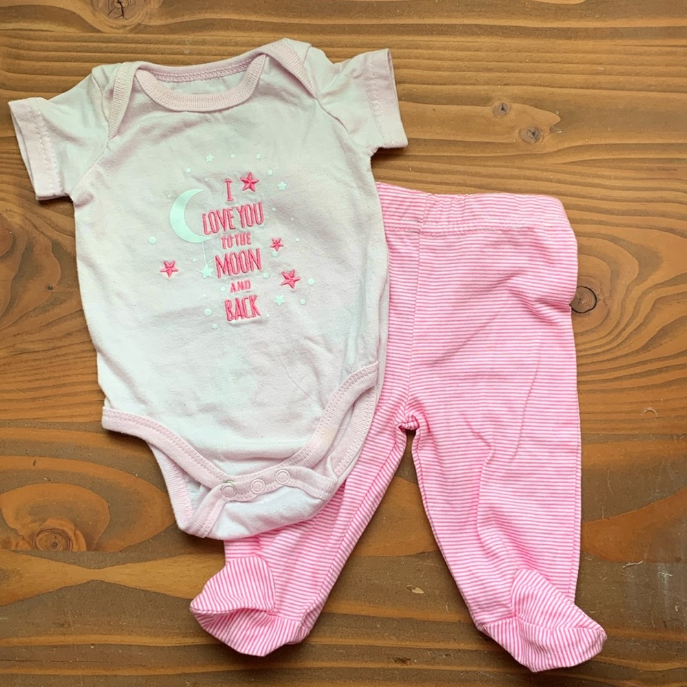 🌛Newborn Onesie Set